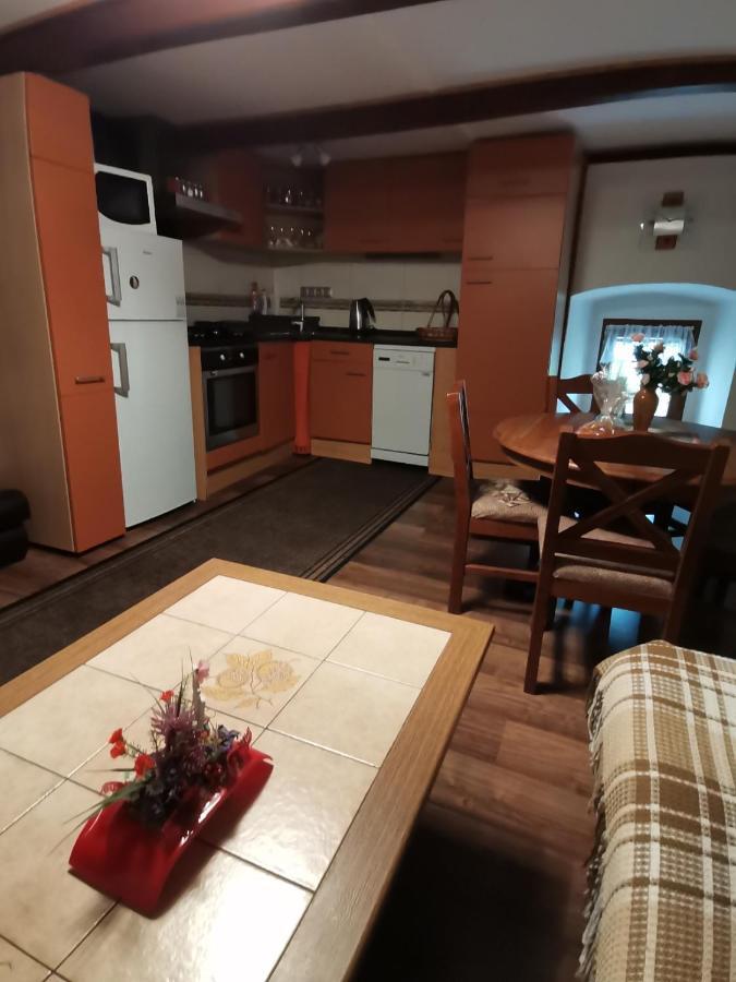Apartman Ve Mlejne Nová Bystřice Exteriör bild